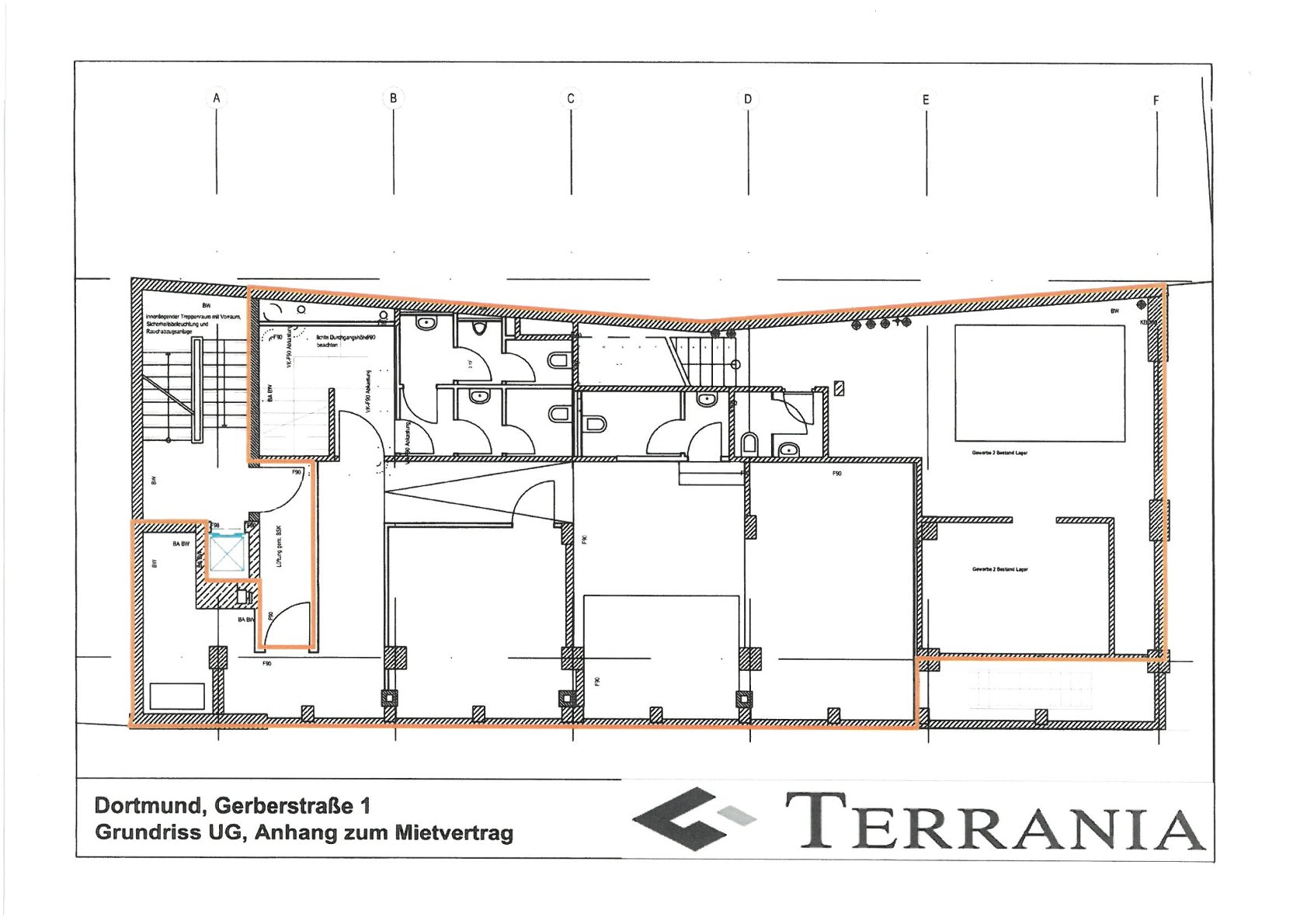 Direkt vom Eigentümer: Gastronomiefläche in Bestlage - Grundriss