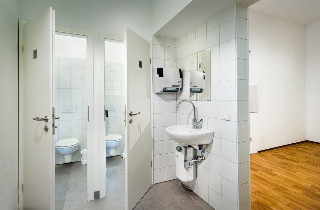Sanitäranlagen im Obergeschoss
