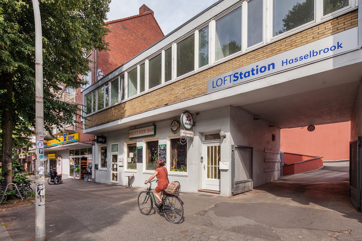 Direkt vom Eigentümer: helle Bürofläche mit Top-ÖPNV-Anbindung in Hasselbrook - Aussenansicht