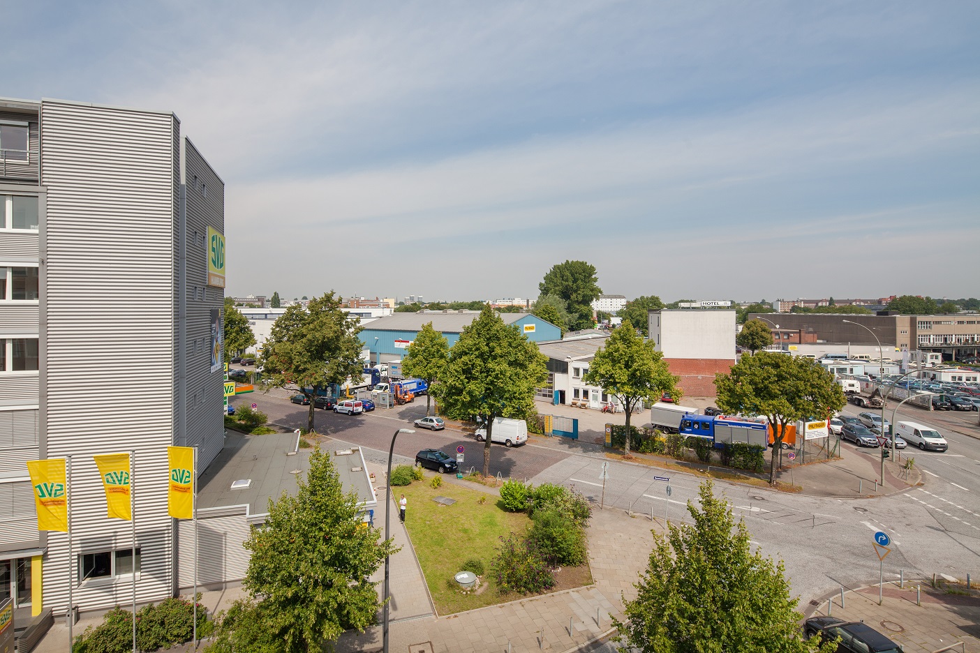 Aussicht Vordergebäude