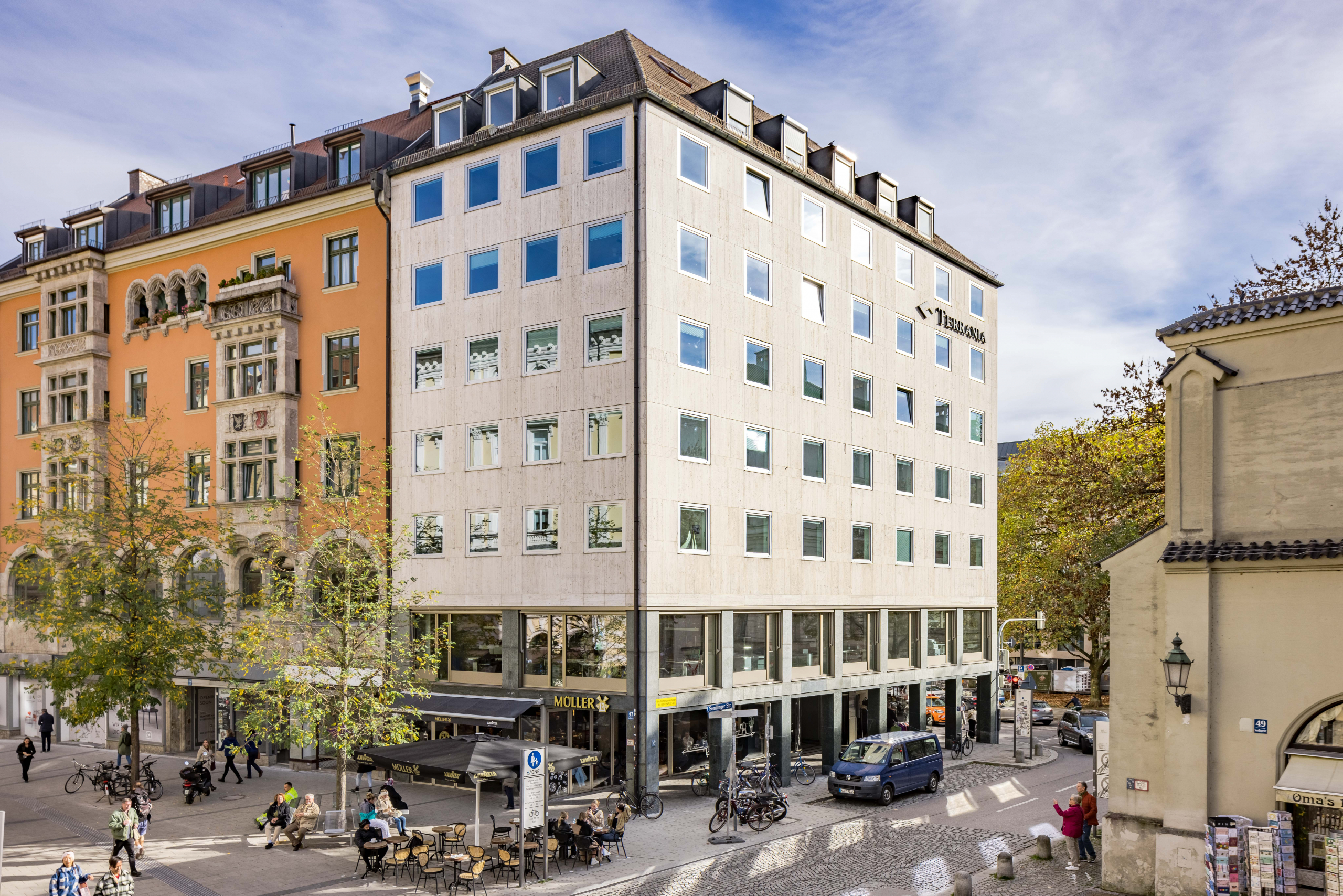 Direkt vom Eigentümer: exklusive & moderne Büroetage mit großzügiger Fensterfront am Sendlinger Tor! - Außenansicht 1